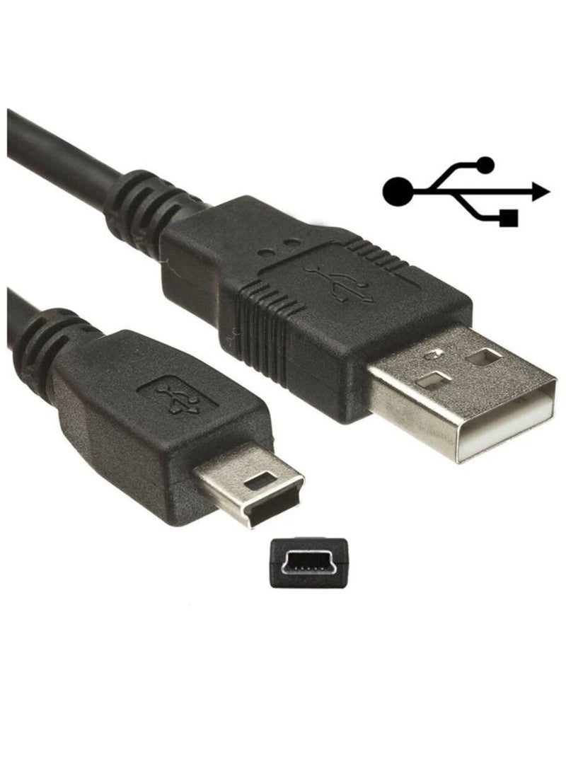 1.5 Meter - PS3 Dual Shock 3, Wireless Controller USB Charging Cable For PlayStation 3  - Image 1