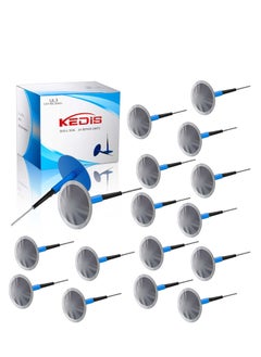24 Pieces Tire Patches, Kit Rubber Tire Repair Patch Mushroom Plug Kit Rubber Puncture Repair Plug Nail Tire Repair Film Car Tire Repair Patch Roller for Vehicle