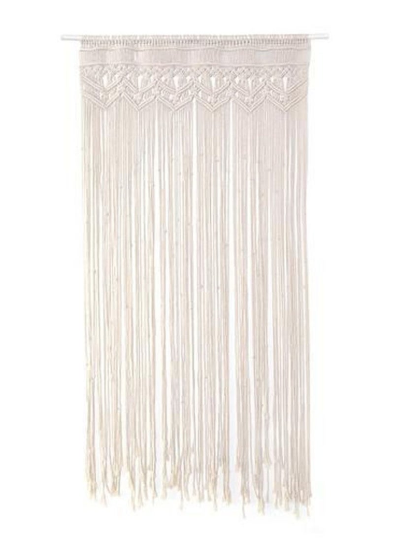 general Hand woven cotton rope Door curtains Tapestry partitions, curtains Wall decoration ins Wedding Bohemian waves - Image 4