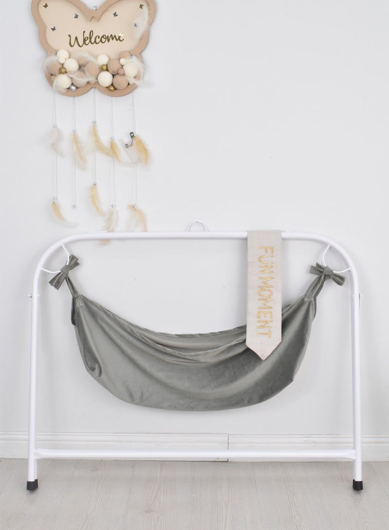 FUN MOMENT Foldable Iron Baby Swing - Image 4