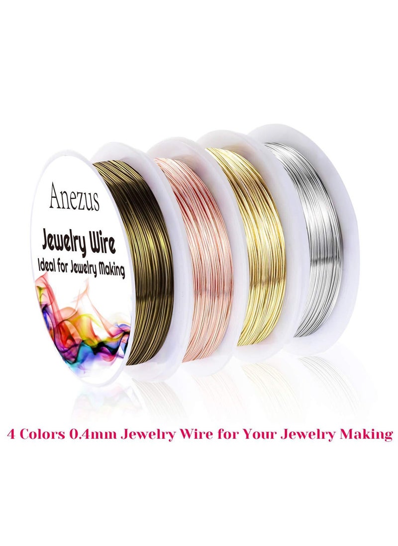 MileMelo 7-Piece Jewelry Beading Wire for Jewelry Making Supplies and Craft Set Multicolour  - Image 2