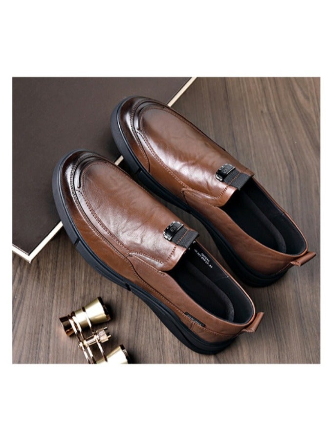 Warrior Versatile Retro Casual Leather Shoes  - Image 3