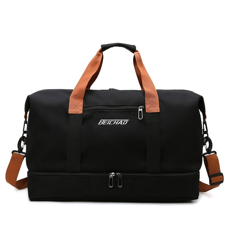 New Fitness Gym Bag Dry-Wet Separation Large Capacity Shoe Compartment Trolley Travel Tote - Image 5