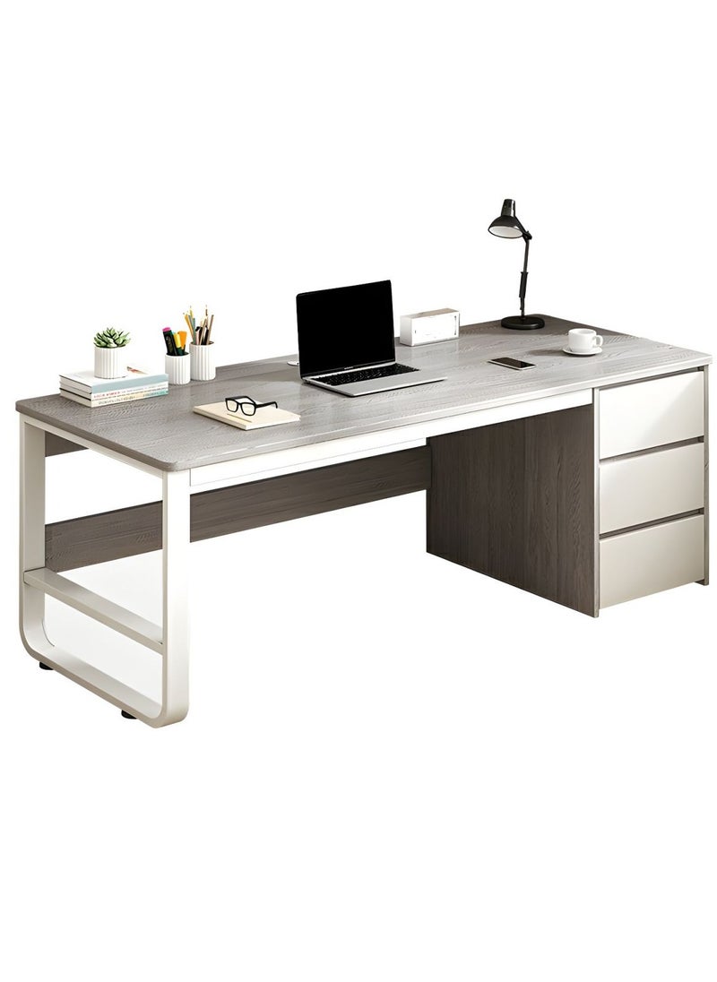 DubaiGallery Desk Bed Office Desk with Drawer Home Bedroom Modern Minimalist Bedroom Student Study Desk Computer Desk Desktop Bed Desk  - Image 1