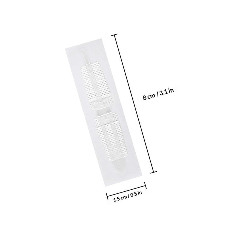 Elastic Non-Woven Fabric Zip Wound Closure Bandage 2pcs For First Aid - Image 3