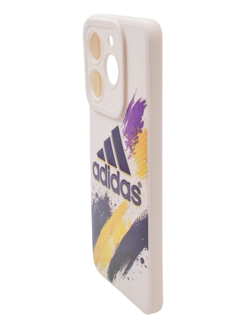 Adidas Plastic Back Cover For Realme C61 - Multicolour - Image 3