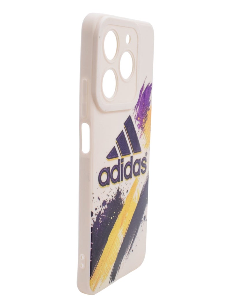 Adidas Plastic Back Cover For Realme C61 - Multicolour - Image 2