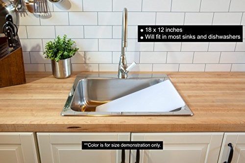 Thirteen Chefs Large 18 x 12 Yellow Cutting Board - Professional 1/2 Inch Thick HDPE for Poultry and Chicken - Food Service and Restaurant Certified - Image 5
