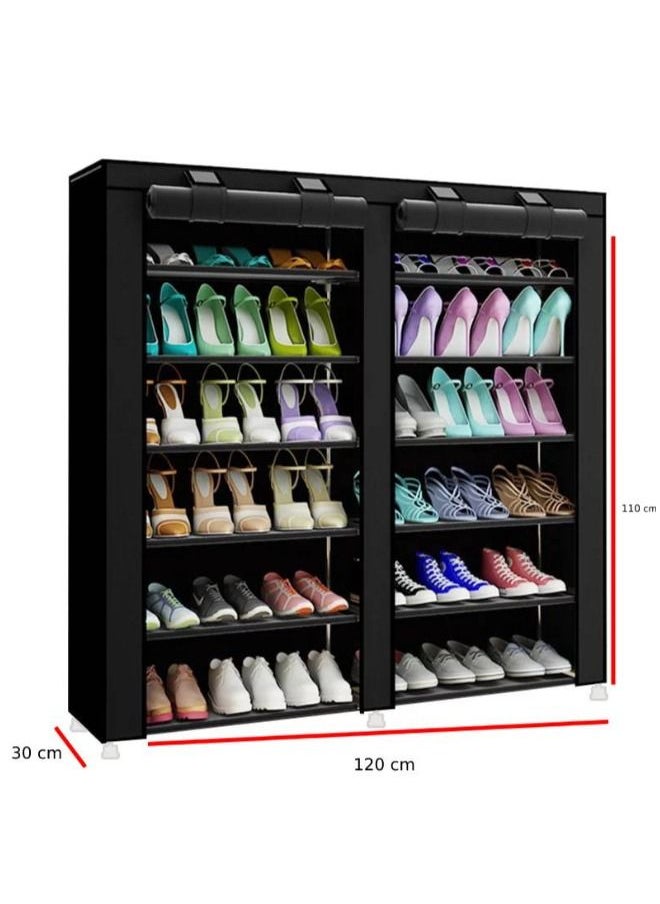 MTL 2-Door Shoe Cabinet Organizer  - Image 2