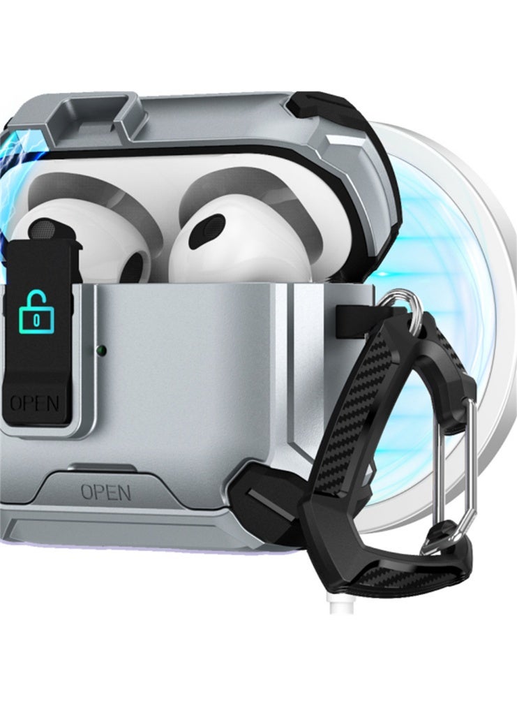 Yegni New multi-functional AirPods earphone case Apple earphones can be used as a phone stand flip-top earphone shell - Image 3