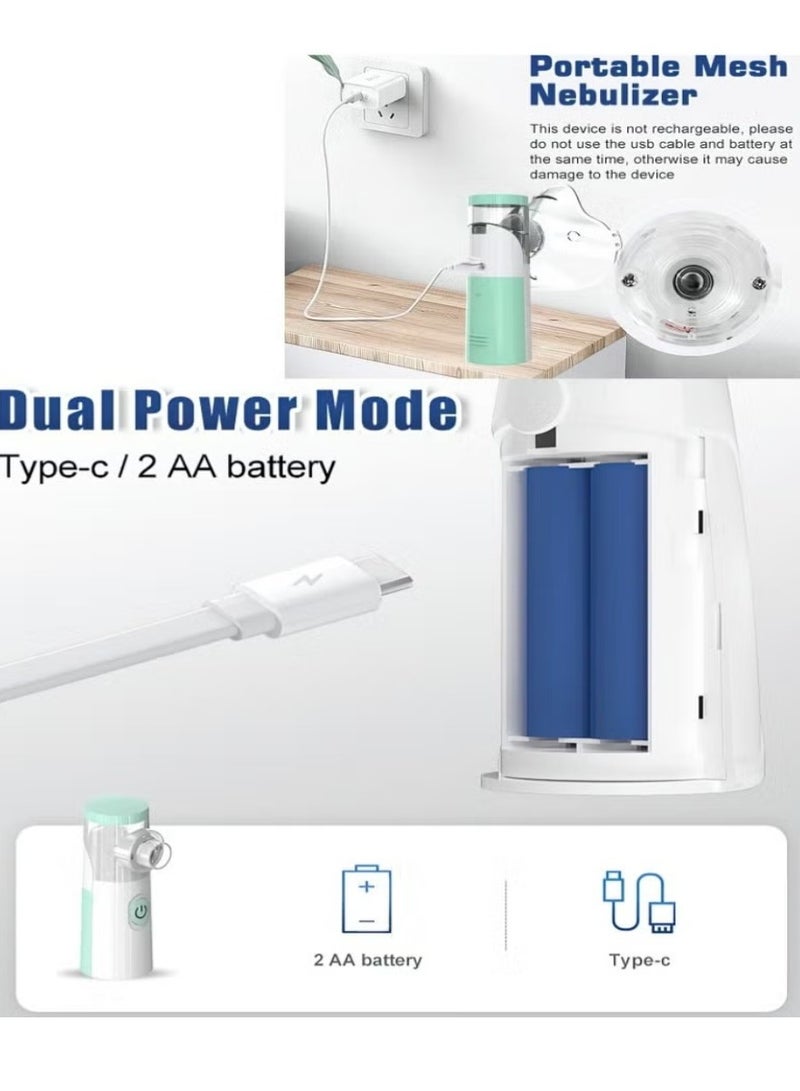 Low Power Consumption Compact Mesh Atomizer Handheld Household Atomizer - Image 5