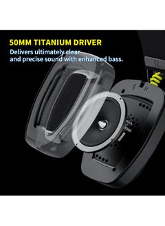 BINNUNE BW06 2.4G Wireless Gaming Headset with Flip ENC Mic for PC, PS4, PS5, Gamer Dual-Mode Bluetooth Headphones  - Image 4
