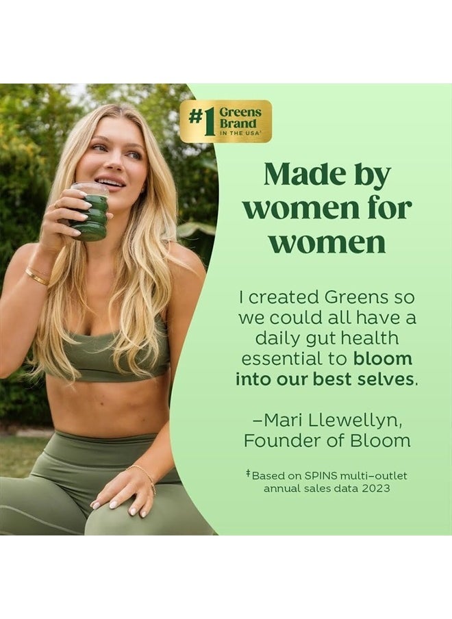 Bloom Nutrition Greens and Superfoods, Strawberry Kiwi - 5.33 oz - Image 4