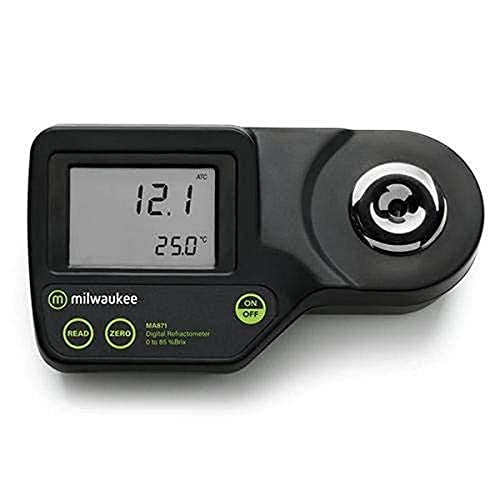 MILWAUKEE'S Instruments MA871 Digital Brix Refractometer, Range 0-85% - Image 1