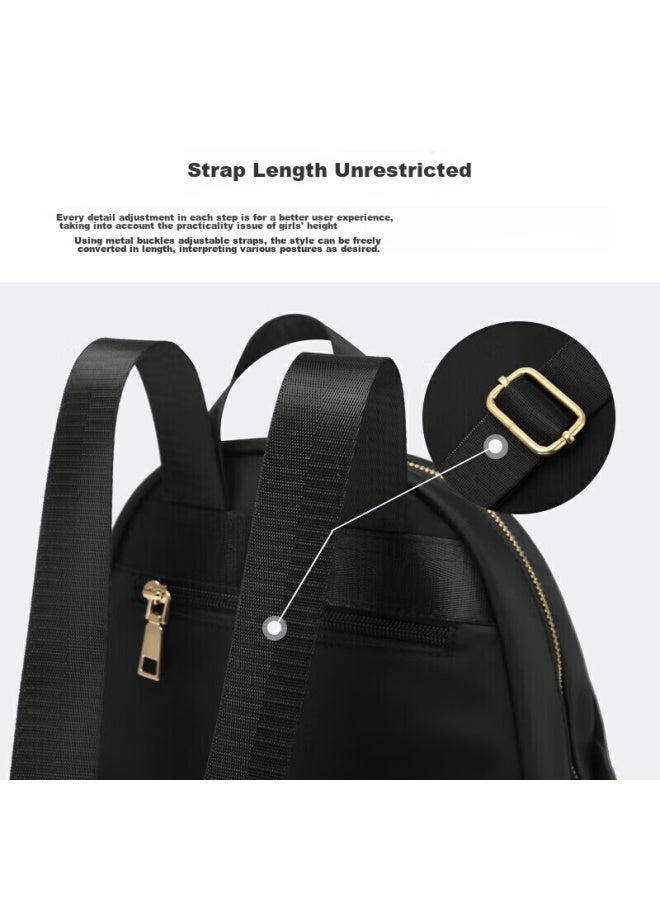 Golf Golf Backpack For Women, Casual Small Backpack, Student Schoolbag, Lightweight Bag, Women's Bag, Ipad Laptop Bag, Travel Bag, Black - Image 3