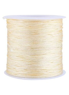 100M x 0.8mm Nylon Chinese Knot Cord Rattail Macrame Shamballa Thread String (Beige) - pzsku/ZDD576D701D50D6D217FAZ/45/_/1732543105/5a924dcf-e2e8-4bb2-a831-1bf0cffb95a0