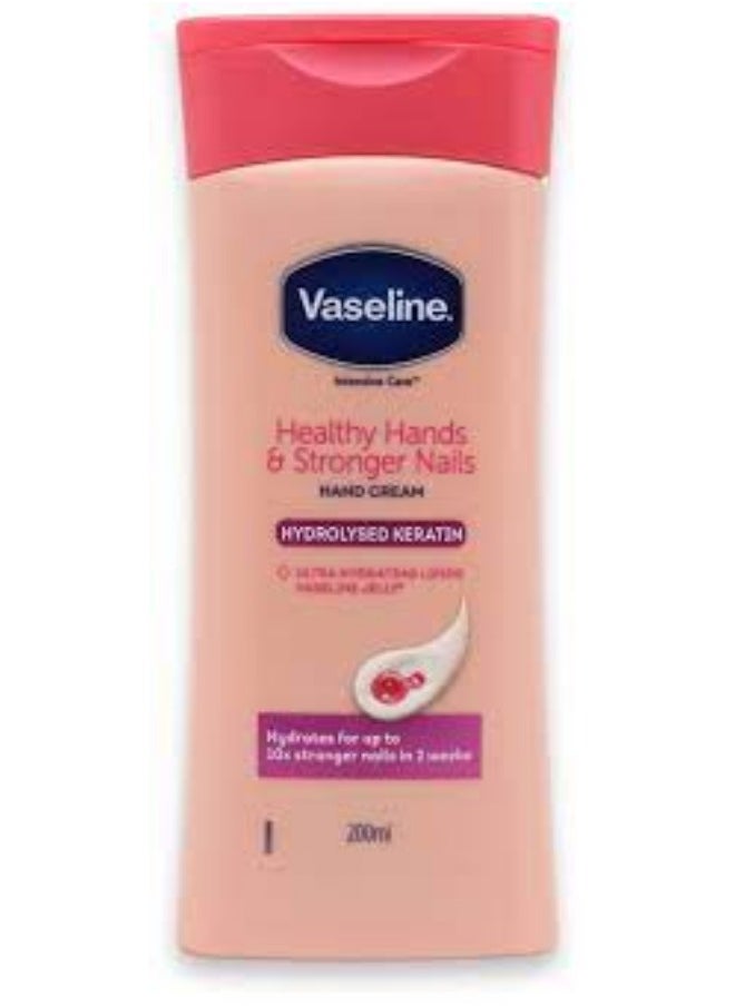 Vaseline - Vaseline Intensive Care Healthy Hands Stronger Nails 200Ml - Image 1