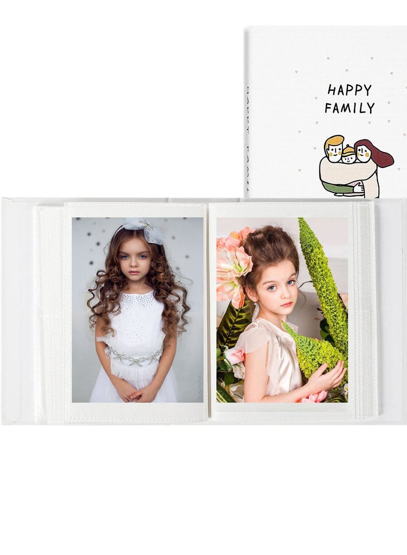 Forest Home 100 Pockets Stamping Photo Album for 6 Inches Photos Portable Photo Album for Family Wedding Boys Girls - Image 4