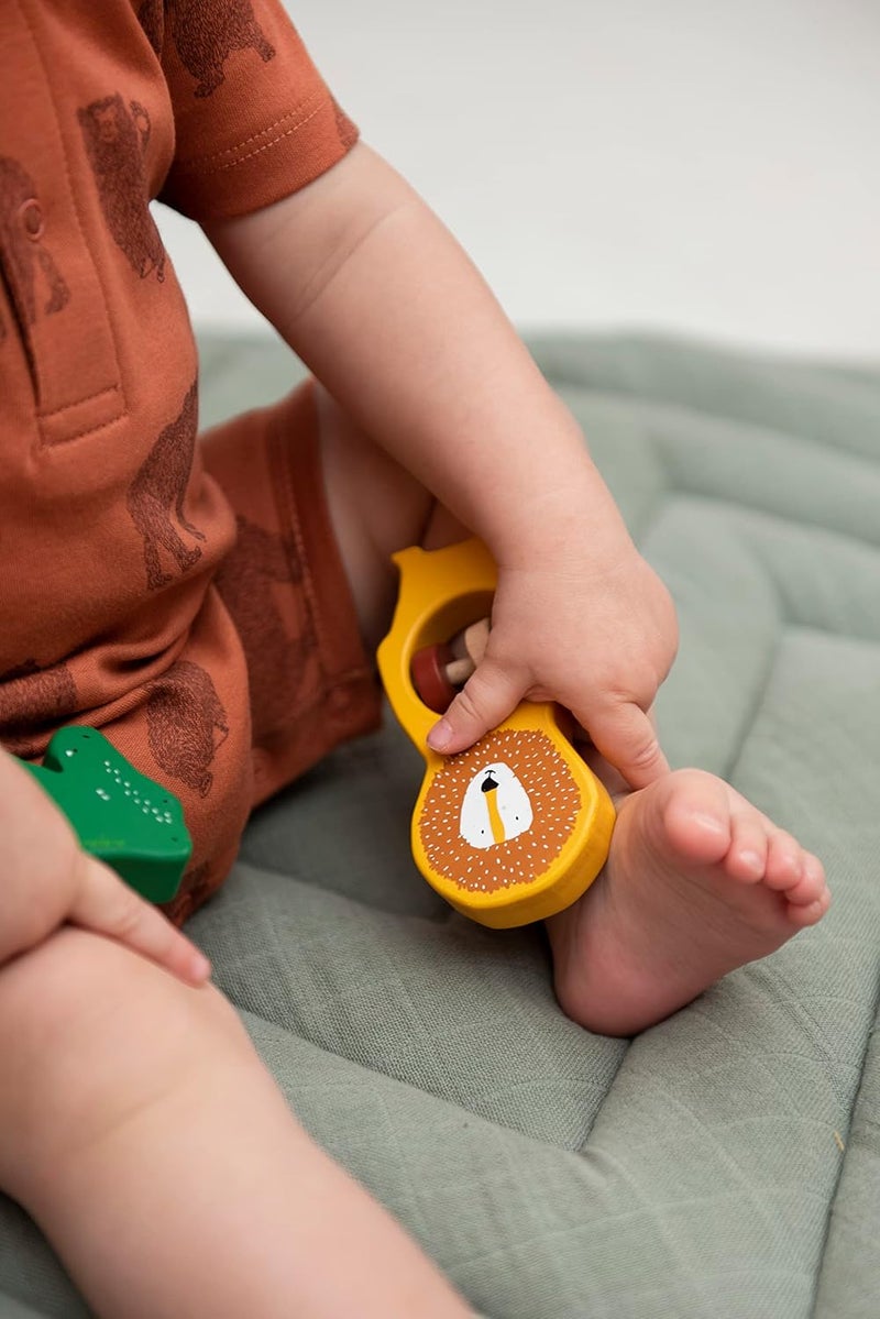 Trixie Wooden Rattle - Mr. Lion - Image 3