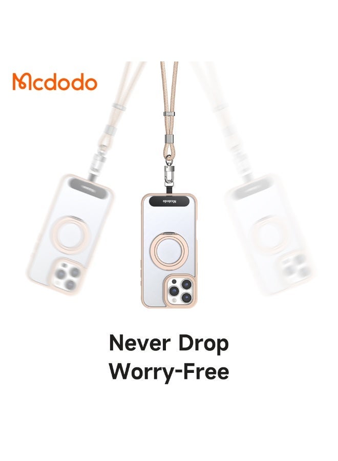 Mcdodo Universal Detachable Phone Lanyard Compatible with All Phone Cases Drop-Proof Design Easy to Attach and Remove Durable Nylon Braided with Zinc Alloy Comfortable and Lightweight for Daily Use - Image 5