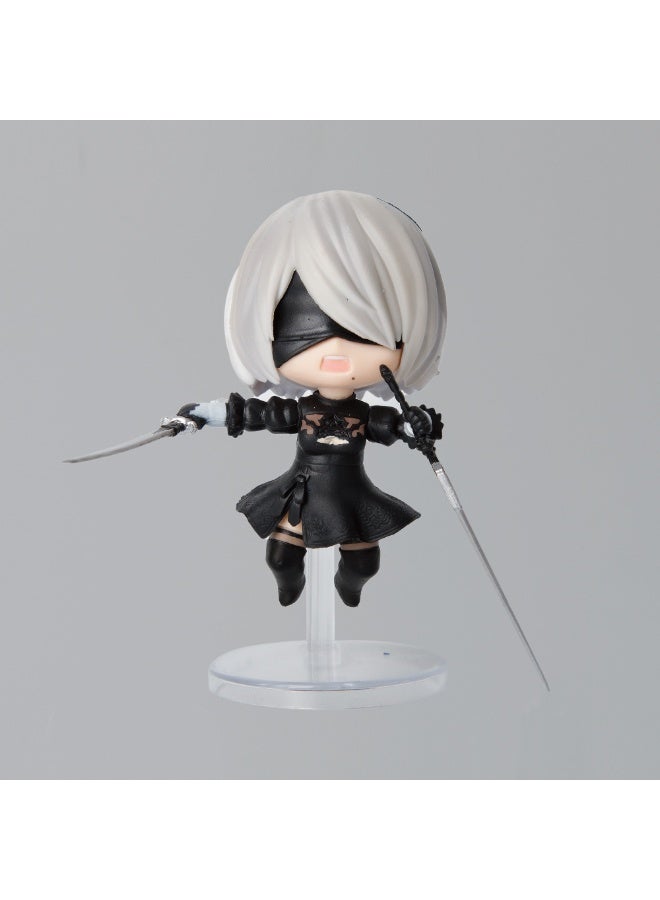 general NieR: Automata desktop car small ornaments, cute character models, collection decoration toys, gifts for family and friends - Image 4