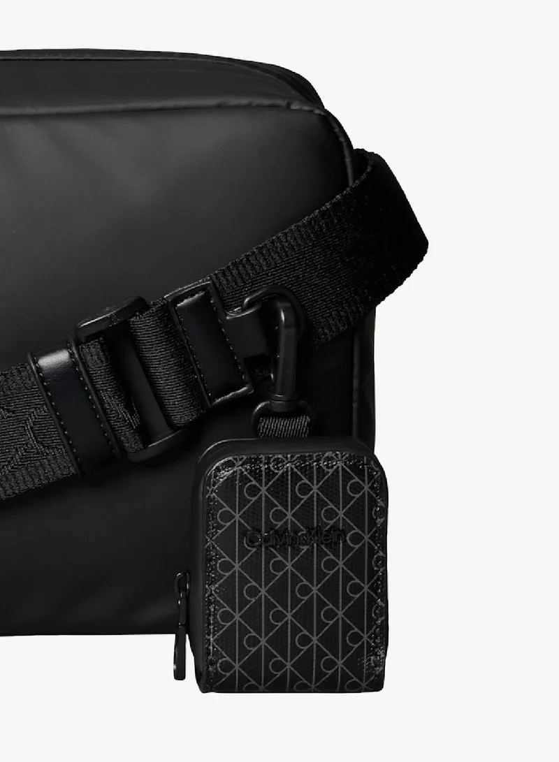 CALVIN KLEIN Black Puffer Utility Camera Bag for Men | Best Price UAE