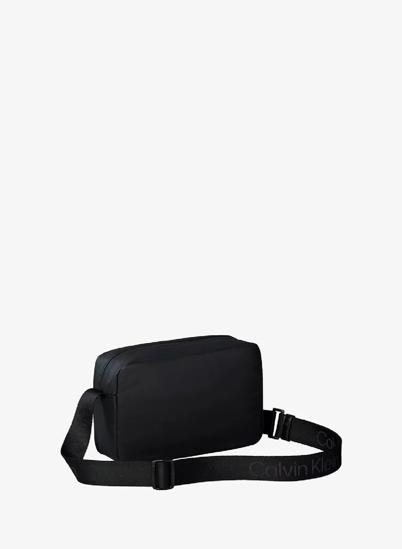CALVIN KLEIN Black Puffer Utility Camera Bag for Men | Best Price UAE
