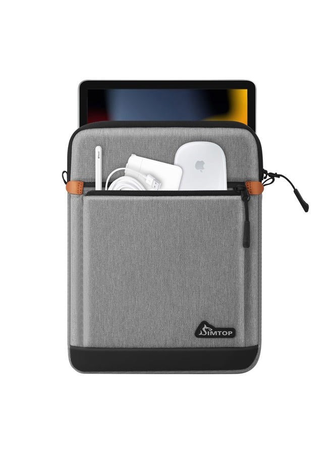SIMTOP 12.9 Inch Tablet Sleeve Compatible with iPad Pro 12.9-inch (3rd/4th/5th/6th Generation), Samsung Galaxy Tab (S9 FE/S9+), SurfacePro 8/9, YKK Zipper, Detachable Shoulder Strap, Hidden Handle. - Image 3