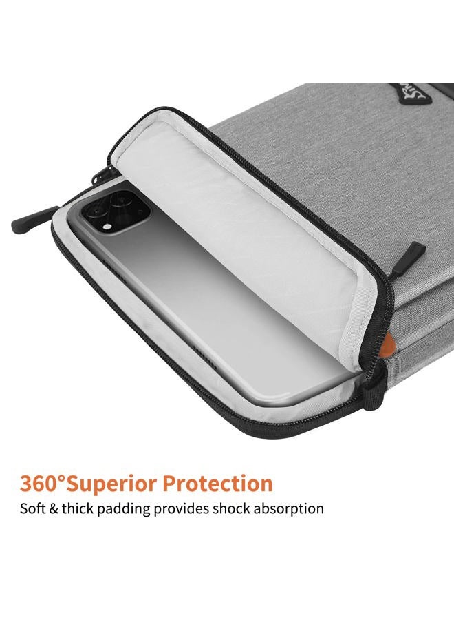 SIMTOP 12.9 Inch Tablet Sleeve Compatible with iPad Pro 12.9-inch (3rd/4th/5th/6th Generation), Samsung Galaxy Tab (S9 FE/S9+), SurfacePro 8/9, YKK Zipper, Detachable Shoulder Strap, Hidden Handle. - Image 4