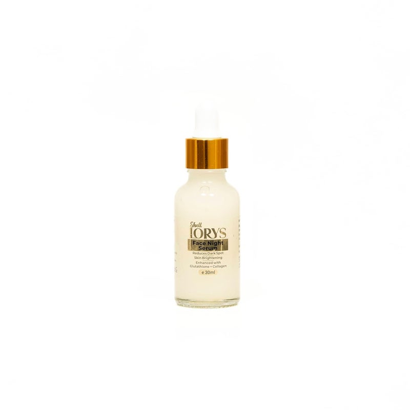 LORYS Lavender Face Night Serum Helps Even Skin Tone Improve Skin Texture Reduces Dark Spots Pigmentation Rejuvenates Skin Overnight Ideal for All Skins For Men Women 30 ml - Image 1