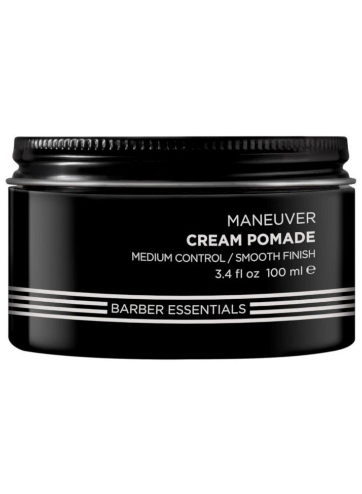 Redken Brews Maneuver Cream Pomade Medium Control 100ml - Image 1