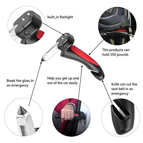 DOLIVA Car Door Handle Support Portable Grab Bar for Physically Challenged Old People to Hold & Seat - Image 5