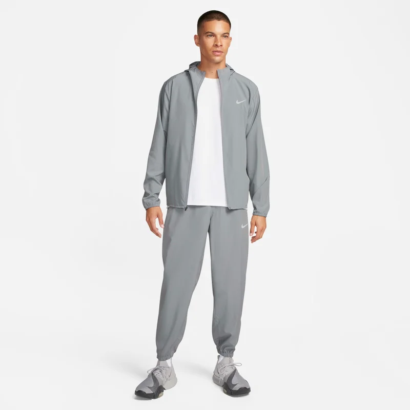 Nike Grey Men's Form Dri-FIT Hooded Jacket for Men | Best Price UAE