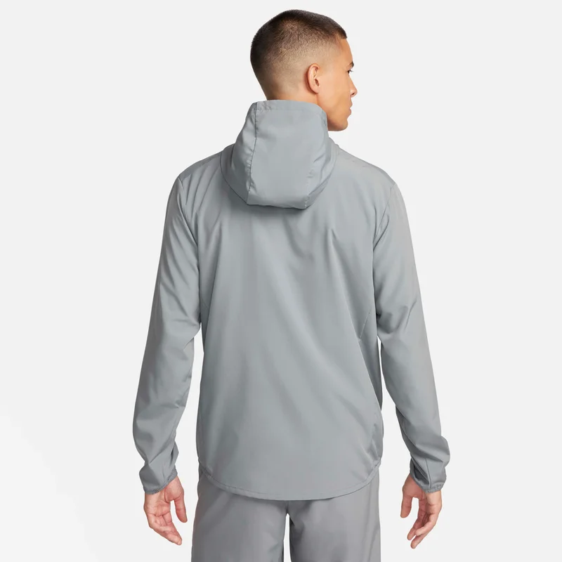 Nike Grey Men's Form Dri-FIT Hooded Jacket for Men | Best Price UAE