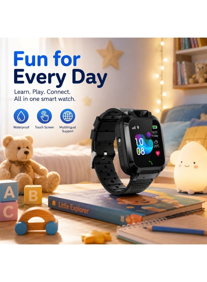 GroveMade Kids Smart Watch for Boys & Girls – Touchscreen Smartwatch with Camera, Games, Alarm, Music Player & More – Fun & Educational Gift for Children – Easy to Use - Image 5