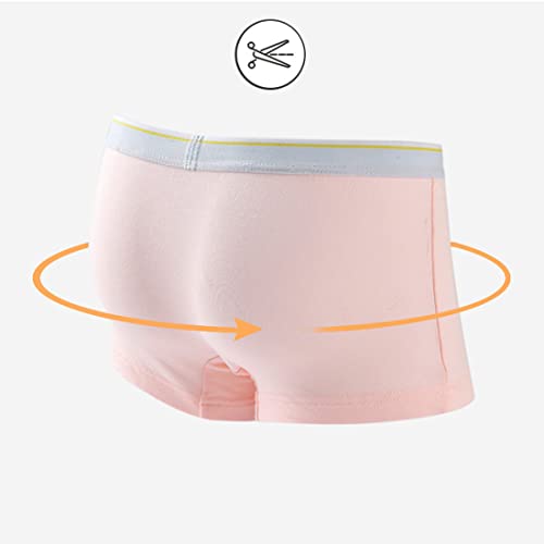 Blueleyu Underwear Girls Boxer Briefs Cotton Comfort Breathable Underpants Boxer for Toddler and Big Girls, 5 of Pack (Gb055), 10-12 Years - Image 3