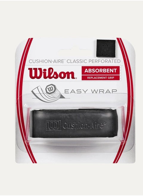 Perforated Tennis Racket Replacement Grip – Moisture-Absorbing, Non-Slip, and Comfortable Handle Wrap for Enhanced Grip & Control