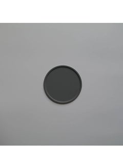 Y&D Nordic Morandi Color Silicone Anti-overflow Coaster High Temperature Heat Insulation Pad Thickened Round Table Mat-Grey11*11*0.3cm 