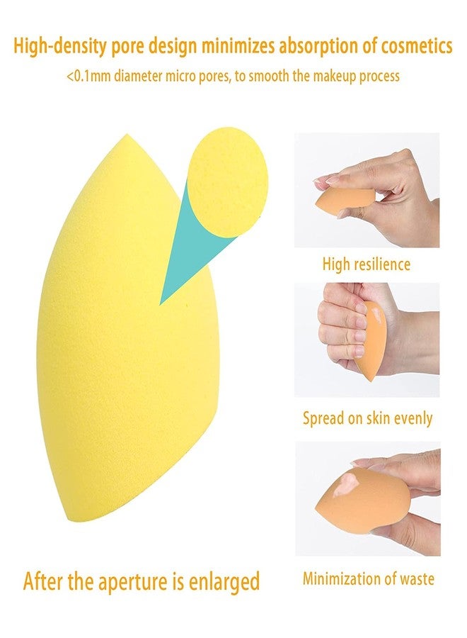 UNMEPOINT Beauty Makeup Sponge | Latex Free | Unique Shape | Precise Edges | Reusable & washable | Soft & Bouncy | Foam Sponge | Multipurpose - Image 5