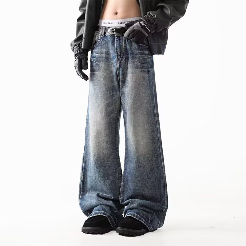 Unisex Casual Daily Denim Jeans - Image 2
