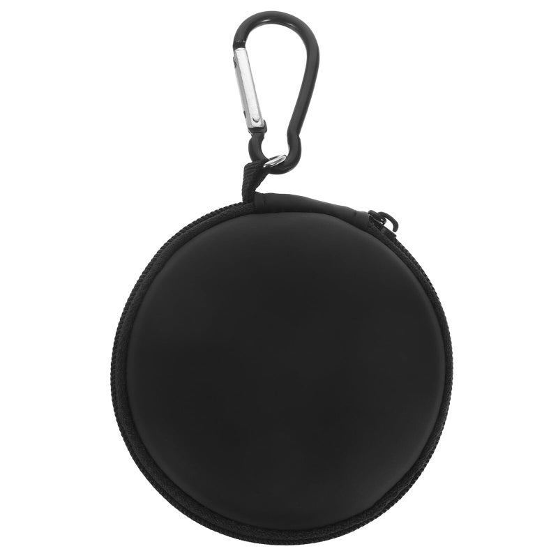 منفضة سجائر محمولة مقاومة للرياح بغطاء ورباط قابلة لإعادة الاستخدام حامل سجائر سفر أسود - Image 2