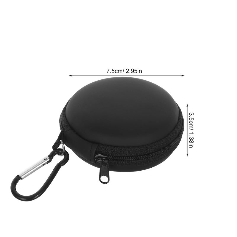 منفضة سجائر محمولة مقاومة للرياح بغطاء ورباط قابلة لإعادة الاستخدام حامل سجائر سفر أسود - Image 3