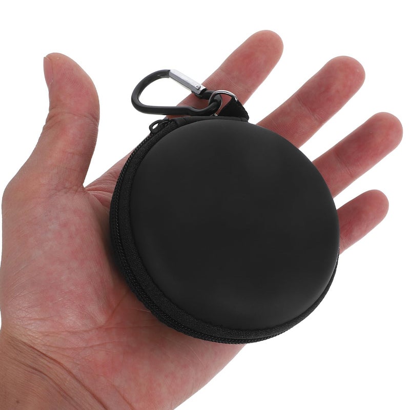 منفضة سجائر محمولة مقاومة للرياح بغطاء ورباط قابلة لإعادة الاستخدام حامل سجائر سفر أسود - Image 5