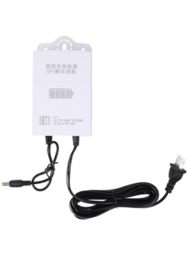 Mini UPS Battery Backup 12V 2A - Uninterruptible Power Supply for WiFi Routers, Modems & Security Cameras - Multi-Protection Emergency Power Bank - Image 1