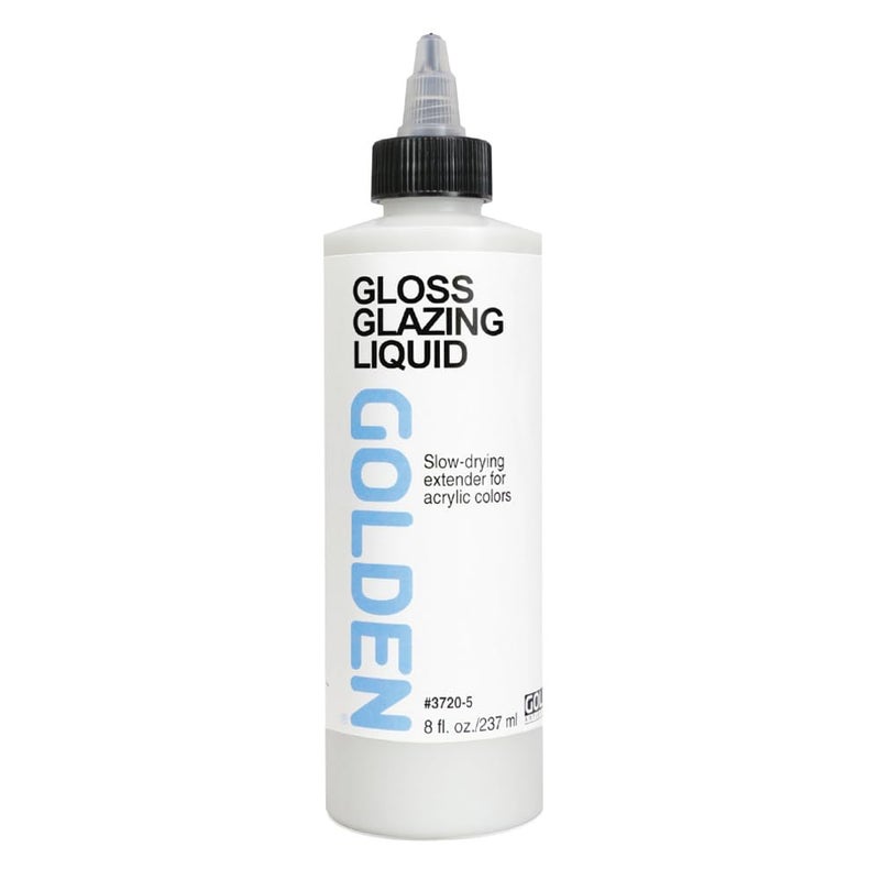 Golden Acrylic Glazing Liquid Gloss - 8 oz Bottle - Image 1