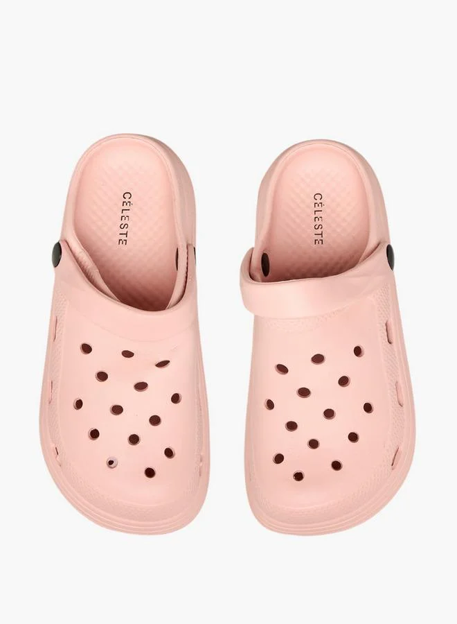 سيليست Women'S Cutout Detail Clogs With Backstrap