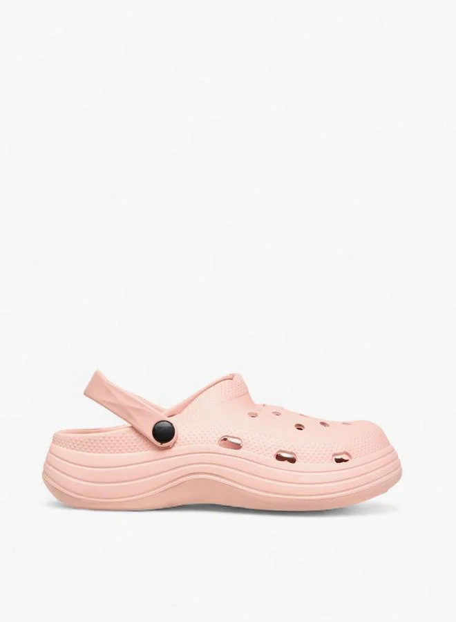 سيليست Women'S Cutout Detail Clogs With Backstrap