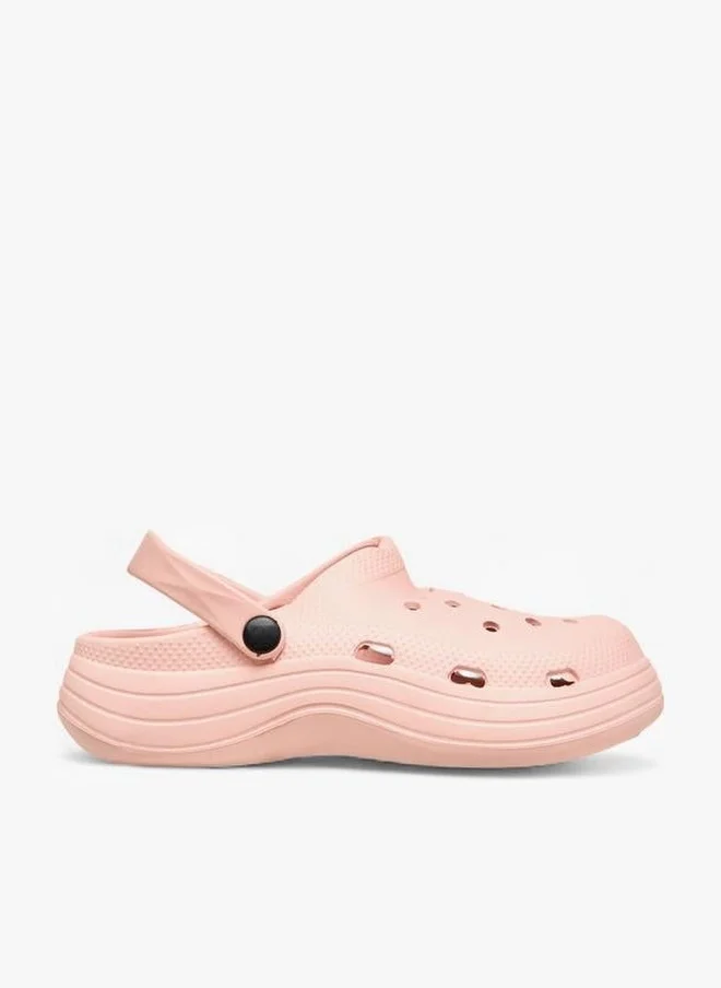 سيليست Women'S Cutout Detail Clogs With Backstrap