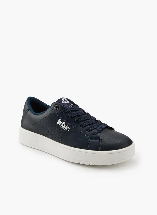 Lee Cooper NAVY Men'S Perforated Lace-Up Ortholite Sneakers for Men | Best Price UAE