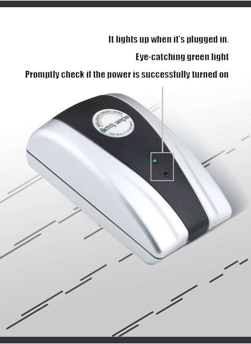 Generic - Electricity Saving Box,Household Power Saver-Energy Saving Device,Household Office Market Device Power Saving Box Electricity Reducer,Power Factor Saver House Voltage Stabilizer - Image 1